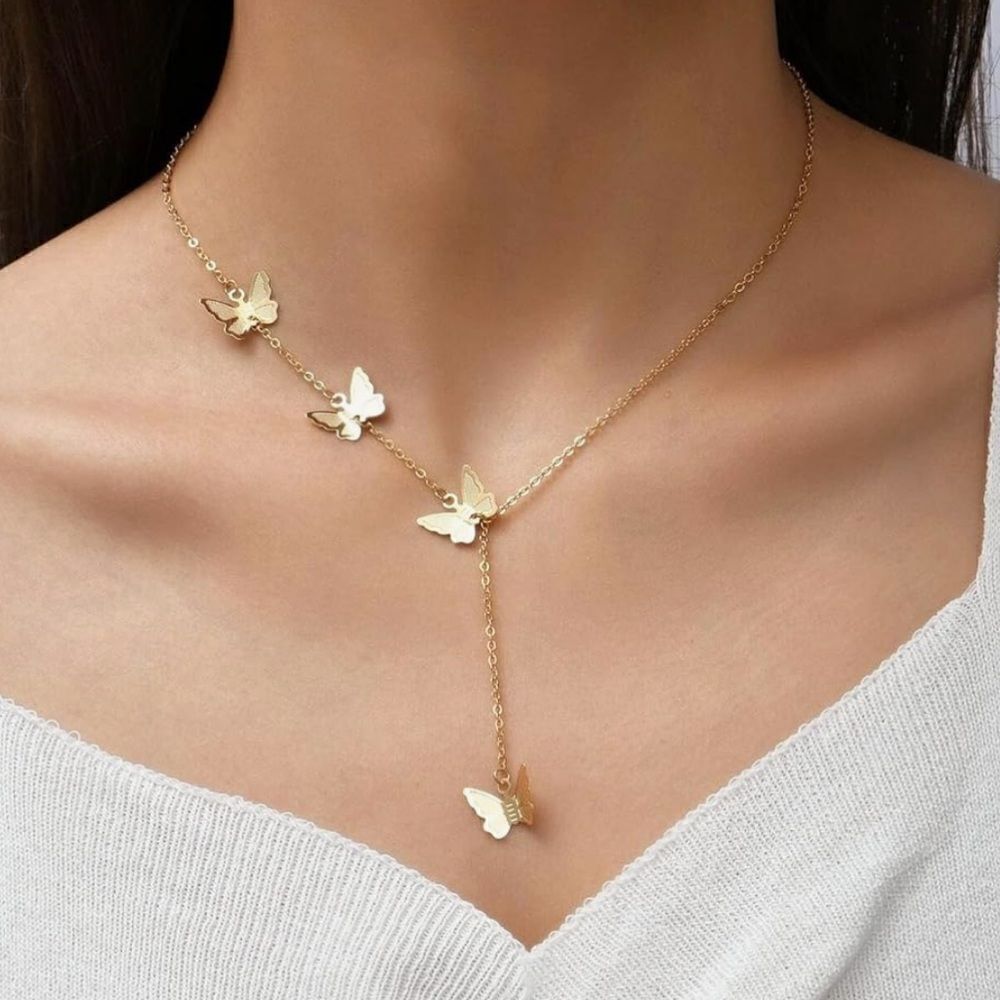 Butterfly necklace A864